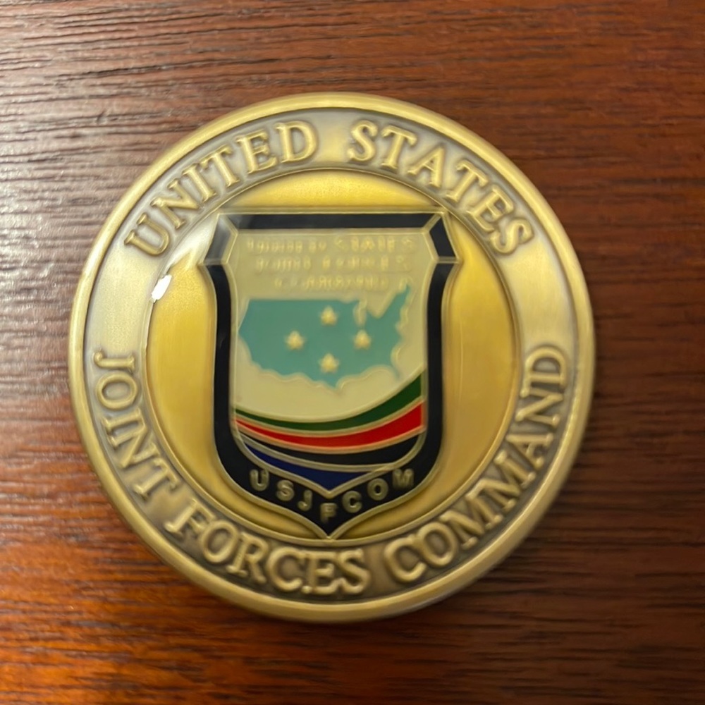 🎉SALE💰US Joint Forces Command 3-Star Challenge Coin